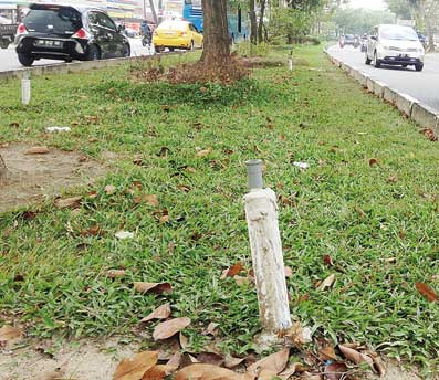 Alamak....Alat Penyiram Tanaman Hilang